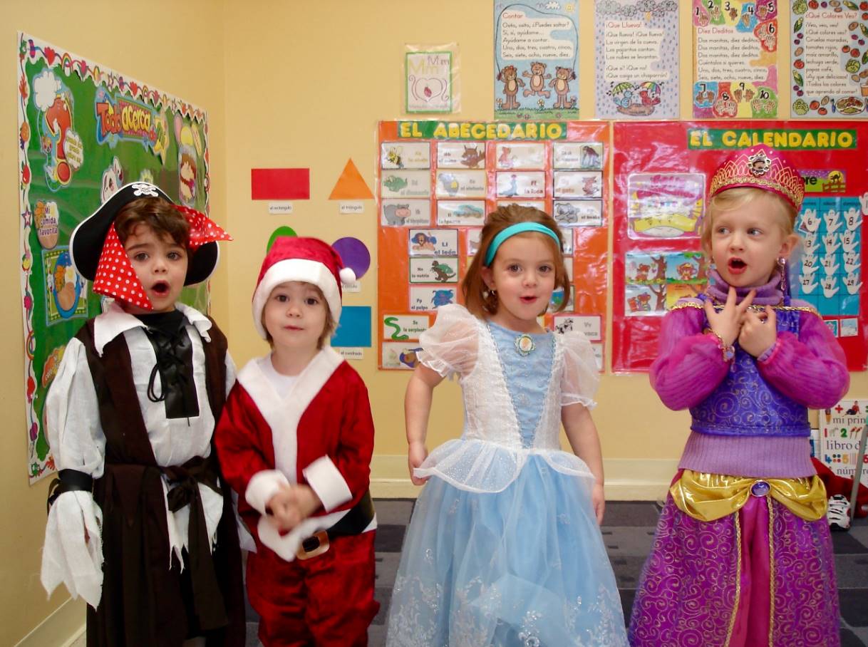 Young learners participating in engaging Spanish lessons near Peterborough