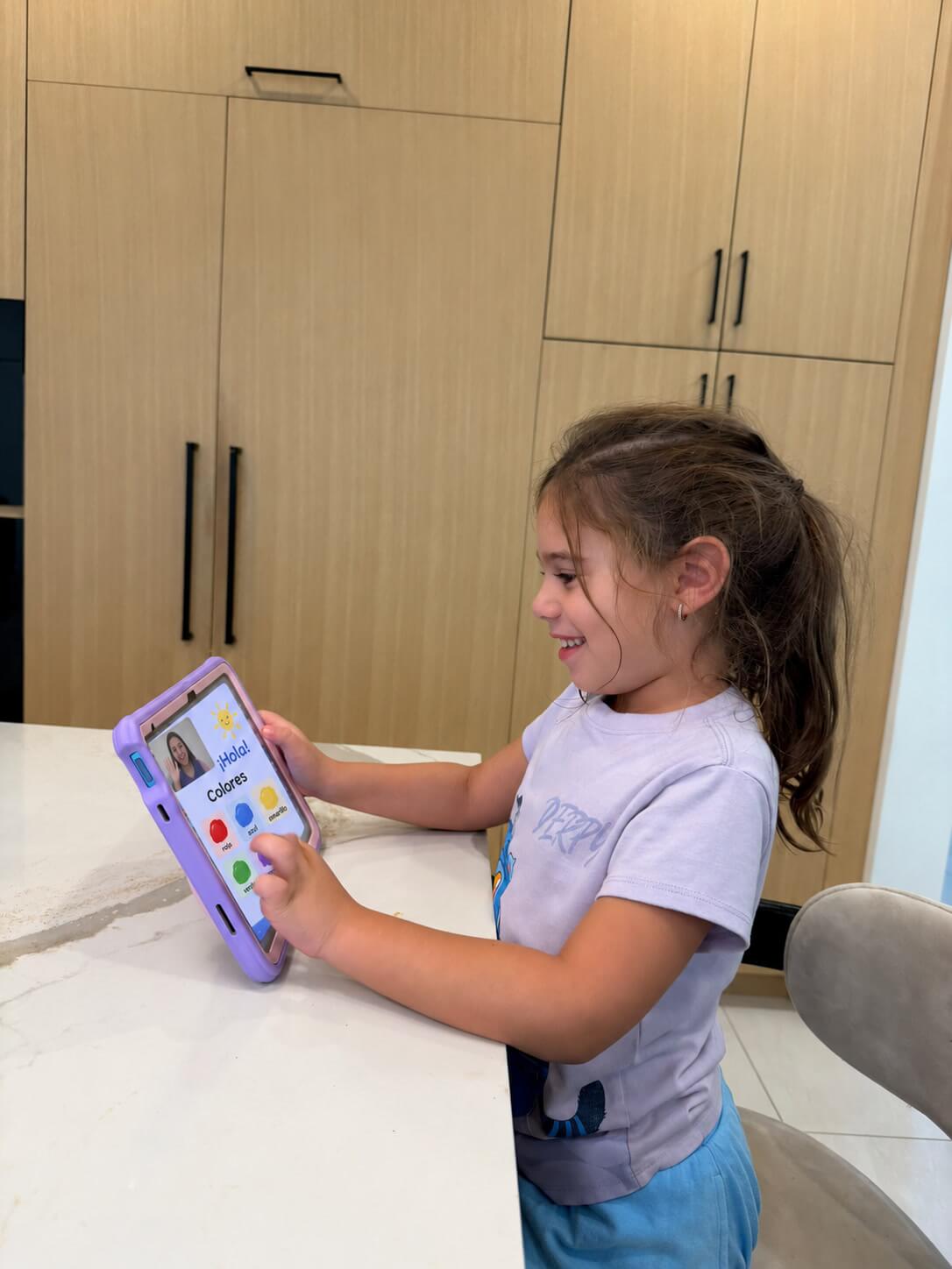 Virtual private Spanish lessons for children and teens